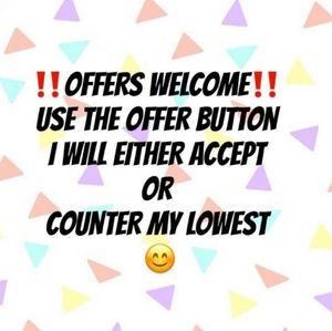 Offers welcome! Please buy or offer thanks!!❤